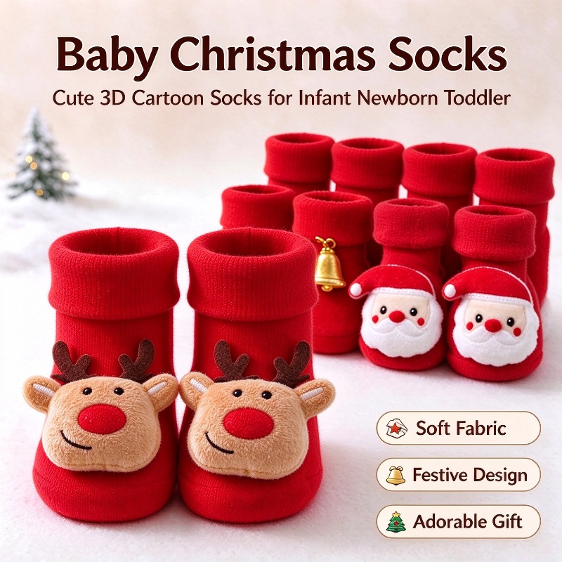 Kids Children Socks for Girls  - Unisex Baby Socks Non Slip ulasan dan harga