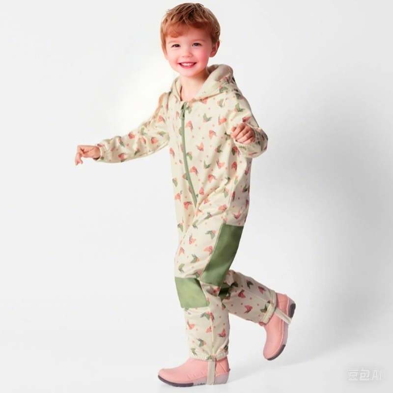 Children's Outdoor Soft-Shell  - Cotton Baby Onesies Zipper ulasan dan harga