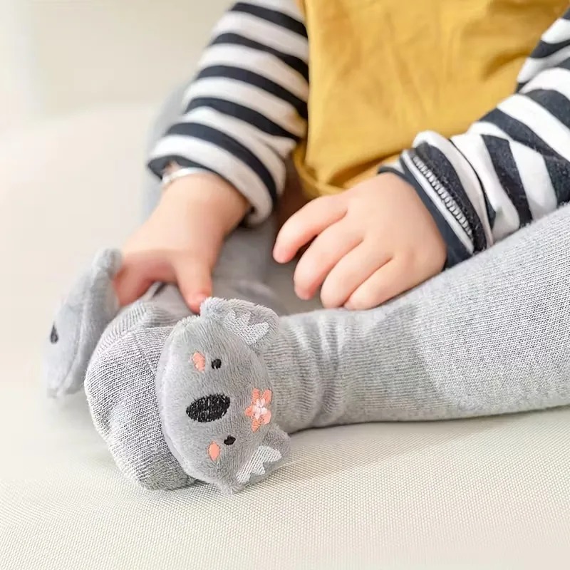 Winter Thick Cotton Kids Long  - Unisex Baby Socks Non Slip ulasan dan harga